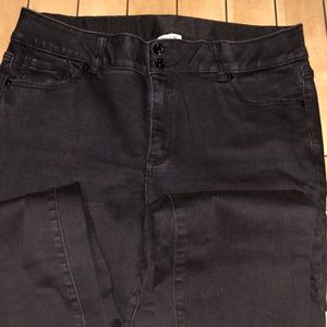 Lane Bryant Black Jeans, size 18 Short.